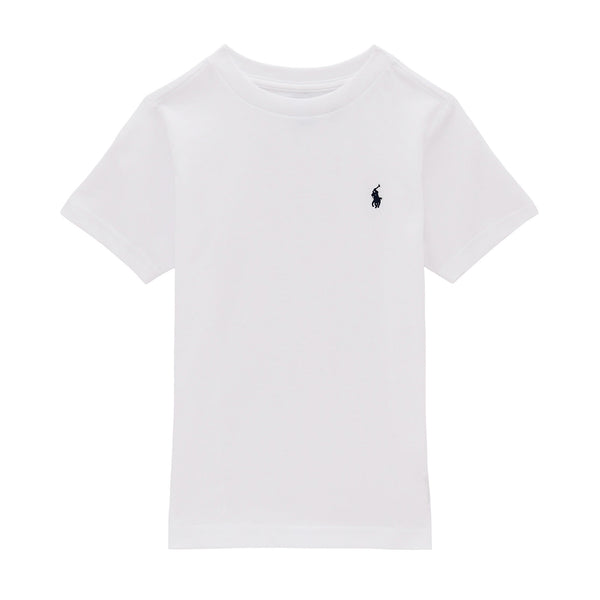 T-shirt in jersey di cotone con scollo a girocollo 323832904 /035 POLO RALPH LAUREN 