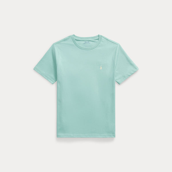 T-shirt in jersey di cotone con scollo a girocollo 323832904 /506 POLO RALPH LAUREN 