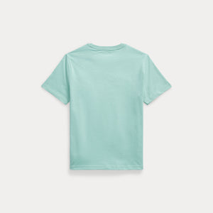 T-shirt in jersey di cotone con scollo a girocollo 323832904 /506 POLO RALPH LAUREN 