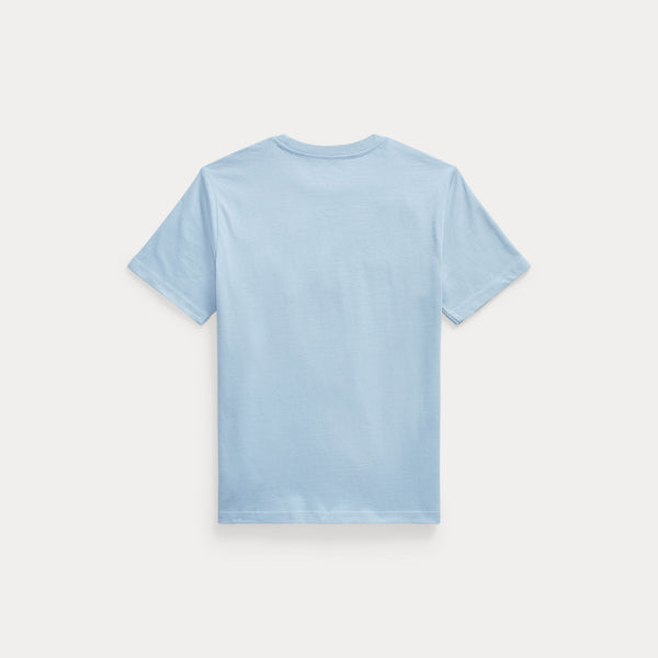 T-shirt in jersey di cotone con scollo a girocollo 323832904 /509 POLO RALPH LAUREN 