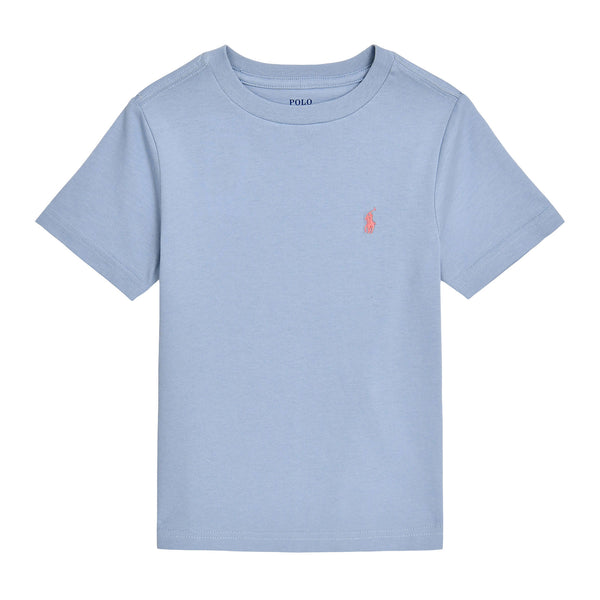 T-shirt in jersey di cotone con scollo a girocollo 323832904 /509 POLO RALPH LAUREN 