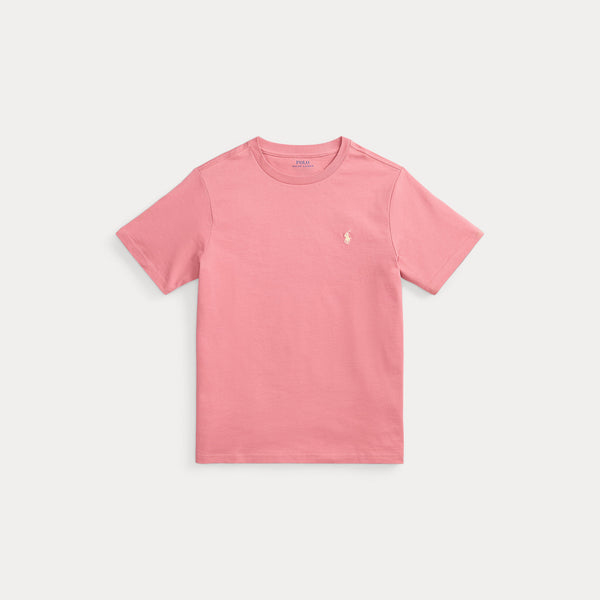 T-shirt in jersey di cotone con scollo a girocollo 323832904 /510 POLO RALPH LAUREN 