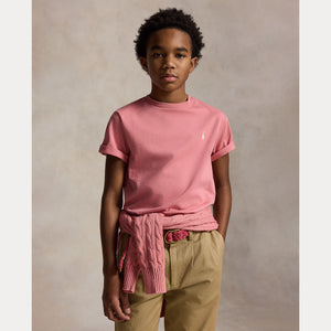T-shirt in jersey di cotone con scollo a girocollo 323832904 /510 POLO RALPH LAUREN 