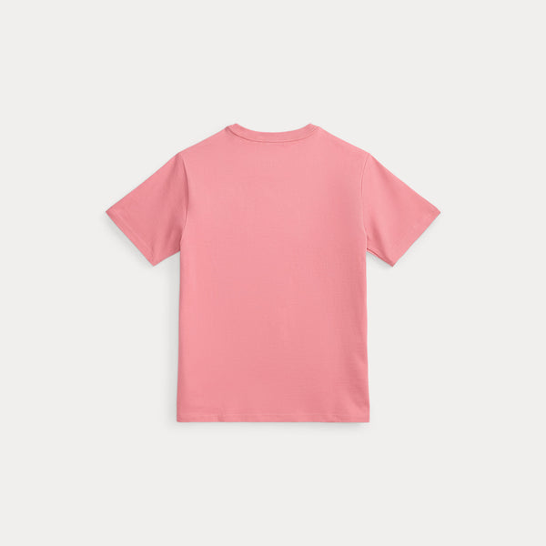 T-shirt in jersey di cotone con scollo a girocollo 323832904 /510 POLO RALPH LAUREN 