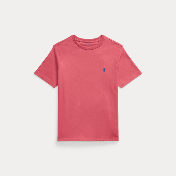 T-shirt in jersey di cotone con scollo a girocollo 323832904 /512 POLO RALPH LAUREN 