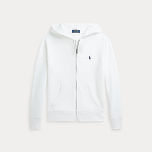 Felpa con cappuccio e zip intera in french terry 323964134 /001 POLO RALPH LAUREN 