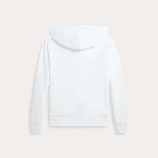 Felpa con cappuccio e zip intera in french terry 323964134 /001 POLO RALPH LAUREN 
