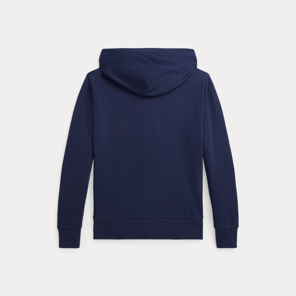 Felpa con cappuccio e zip intera in french terry 323964134 /002 POLO RALPH LAUREN 