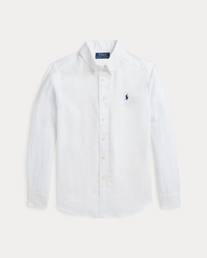 Camicia in lino 323967600 /003 POLO RALPH LAUREN 