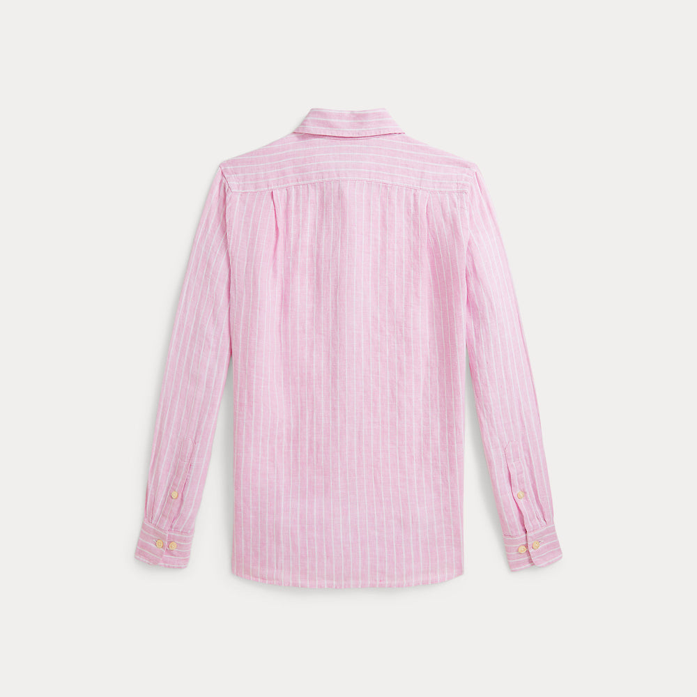 Camicia in lino a righe 323A13343 /001 POLO RALPH LAUREN 