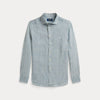 Camicia in lino a righe