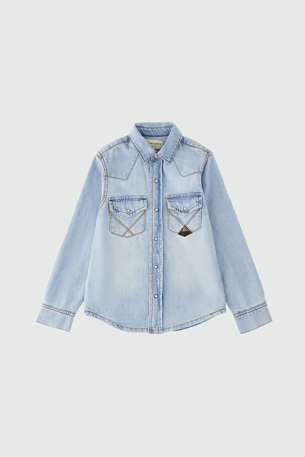Camicia la jolla in denim RG129 00 /7025 ROY ROGERS 