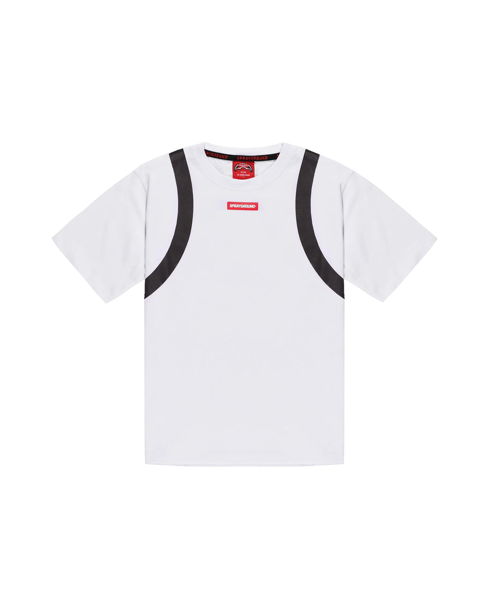 Wonderful mind bear bacpack regular t-shirt SPY1401 /WHITE SPRAYGROUND 