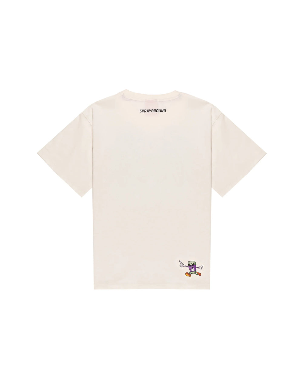Get out bear over t-shirt SPY1423 /IVORY SPRAYGROUND 