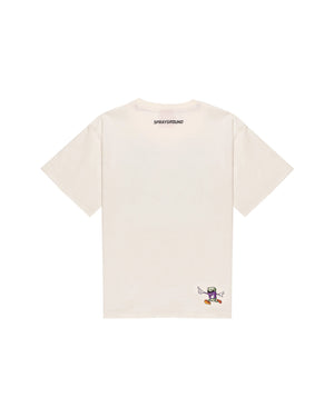 Get out bear over t-shirt SPY1423 /IVORY SPRAYGROUND 