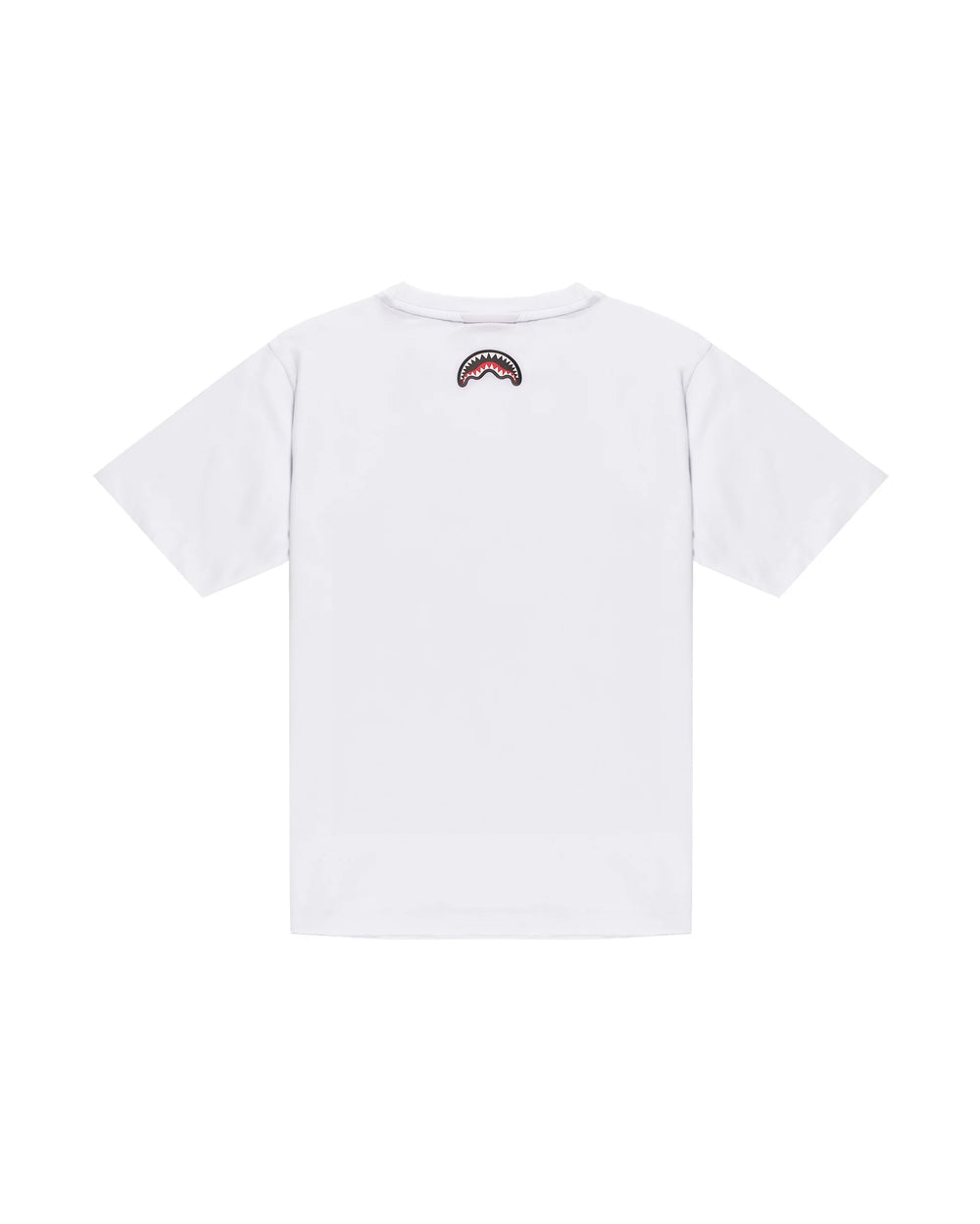 Makes the world go round white over t-shirt SPY1436 /WHITE SPRAYGROUND 