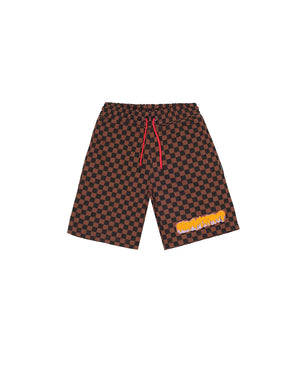 Makes the world go round shorts SPY1439E /BLACK SPRAYGROUND 