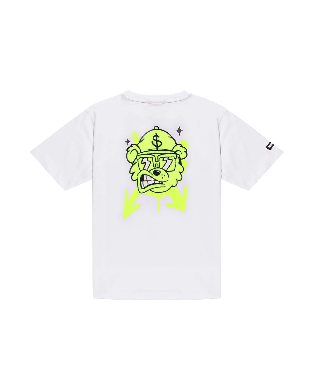 Graffitti bear over t-shirt SPY1443 /WHITE SPRAYGROUND 