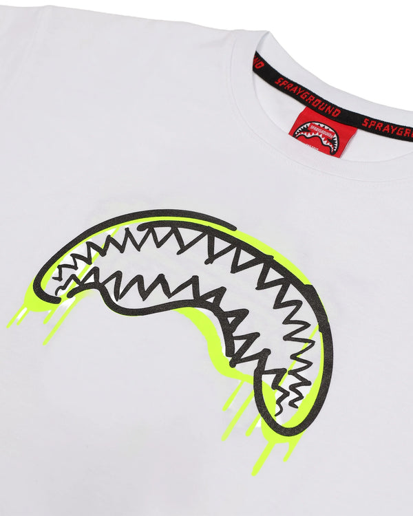 Graffitti bear over t-shirt SPY1443 /WHITE SPRAYGROUND 