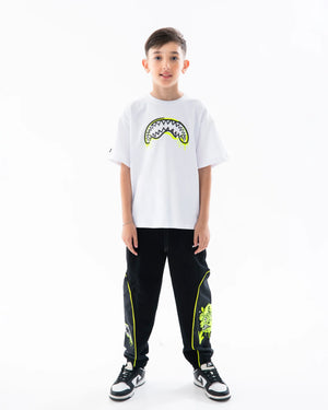 Graffitti bear over t-shirt SPY1443 /WHITE SPRAYGROUND 