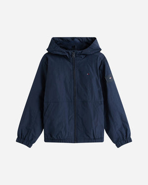 Giacca leggera con cappuccio e zip Tommy Hilfiger KB0KB09737J /C1G TOMMY HILFIGER 