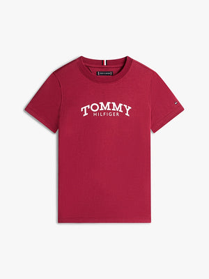 T-shirt con stampa logo Tommy Hilfiger KB0KB10051T /VK0 TOMMY HILFIGER 