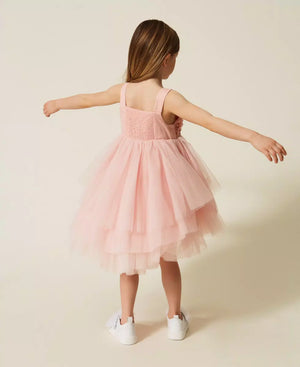 Abito corto baby in tulle a balze 261GB2104 /10021 TWINSET 