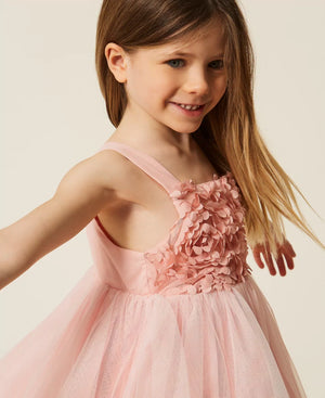 Abito corto baby in tulle a balze 261GB2104 /10021 TWINSET 