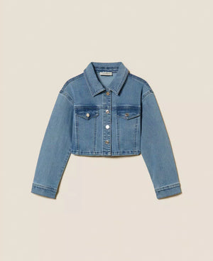 Giacca cropped in jeans 261GJ2080 /3451 TWINSET 