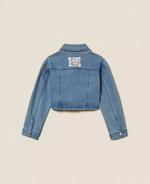 Giacca cropped in jeans 261GJ2080 /3451 TWINSET 