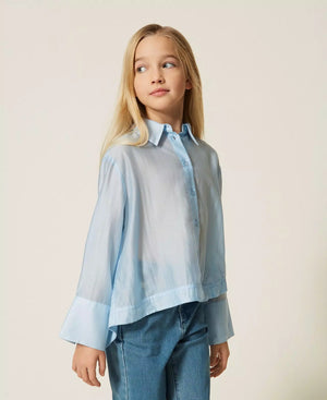 Camicia over in voile 261GJ2111 /4614 TWINSET 