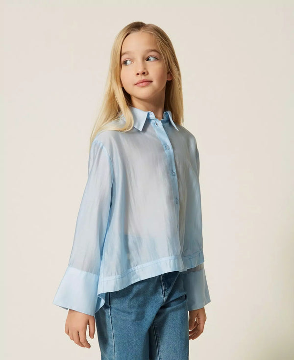 Camicia over in voile 261GJ2111 /4614 TWINSET 