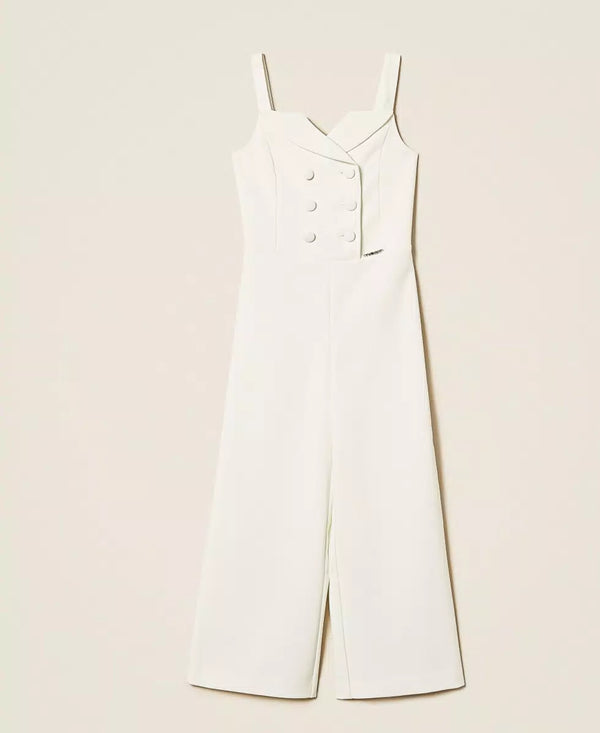 Pantaloni flare in crêpe con spacchi 261GJ2Q51 /526 TWINSET 
