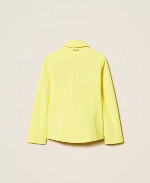 Giacca blazer in crêpe e duchesse 261GJ2Q55 /6210 TWINSET 