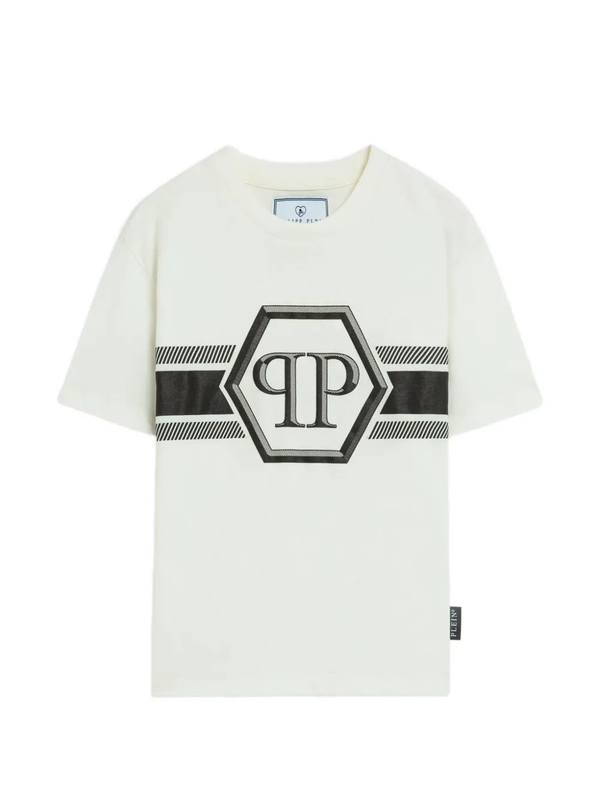 T-shirt con logo stampato S6PHJBTH054 /2 PHILIPP PLEIN JUNIOR 