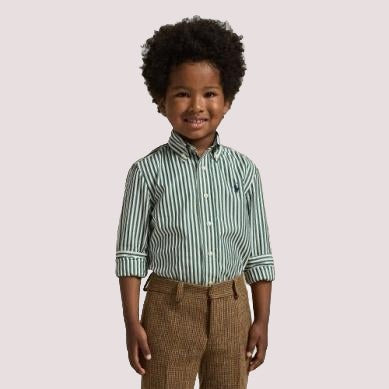 Camicia in popeline di cotone a righe 322979319 /3 POLO RALPH LAUREN 