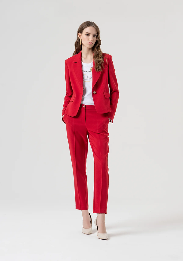 Blazer regular monopetto FR25WJ1001W42901 /T51 FRACOMINA 