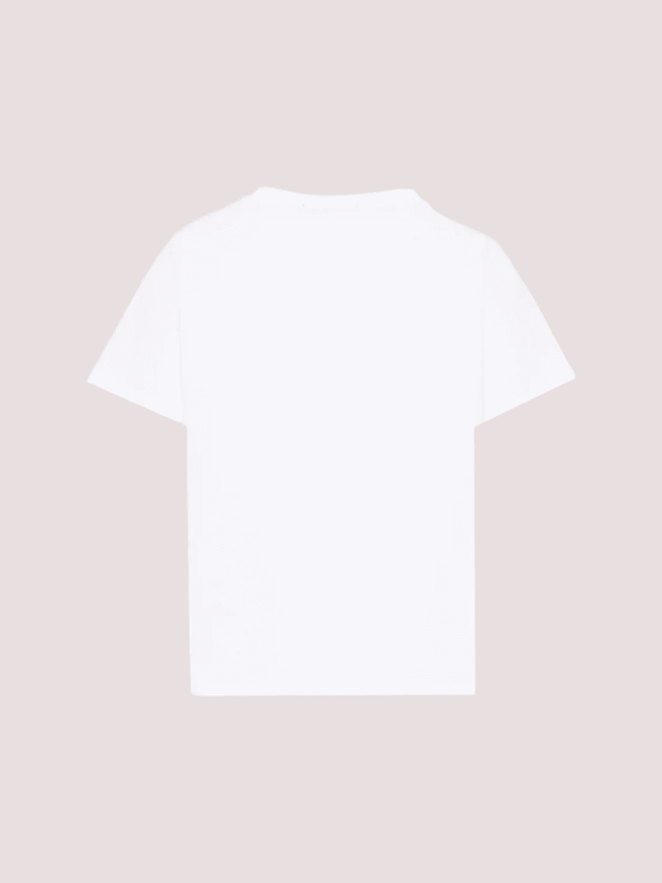 T-shirt con logo BY8R31 Z3672 /100NE BALMAIN 