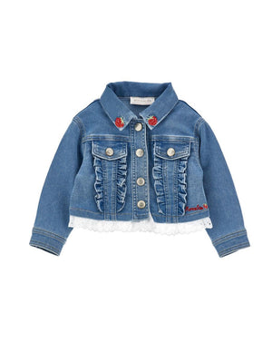 Giubotto Jeans Winnie the Pooh 39G103 7017 /62 MONNALISA 