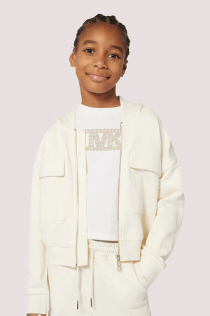 Felpa aperta con logo R30471 /190 MICHAEL KORS 