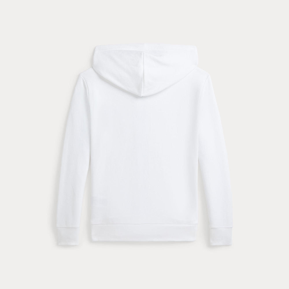 Felpa con cappuccio e zip intera in french terry 322964134 /001 POLO RALPH LAUREN 