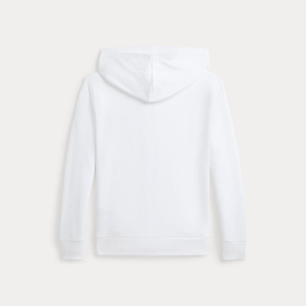 Felpa con cappuccio e zip intera in french terry 322964134 /001 POLO RALPH LAUREN 