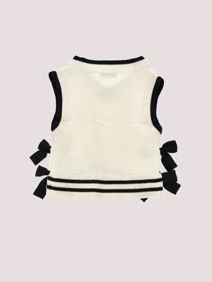 Gilet con fiocchi I9G306 7034 /150 PHILOSOPHY KIDS 