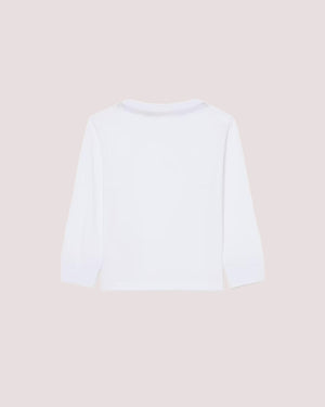 T-shirt in cotone a maniche lunghe 847112 /W8L LACOSTE 