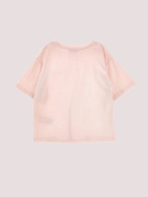 T-shirt ricamo scritta I1G609 7206 /94 PHILOSOPHY KIDS 