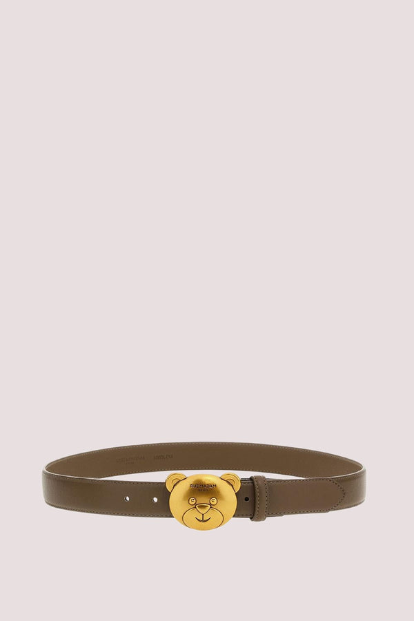 Teddy belt 1493 /UNICA/TAUPE RUE MADAM PARIS 