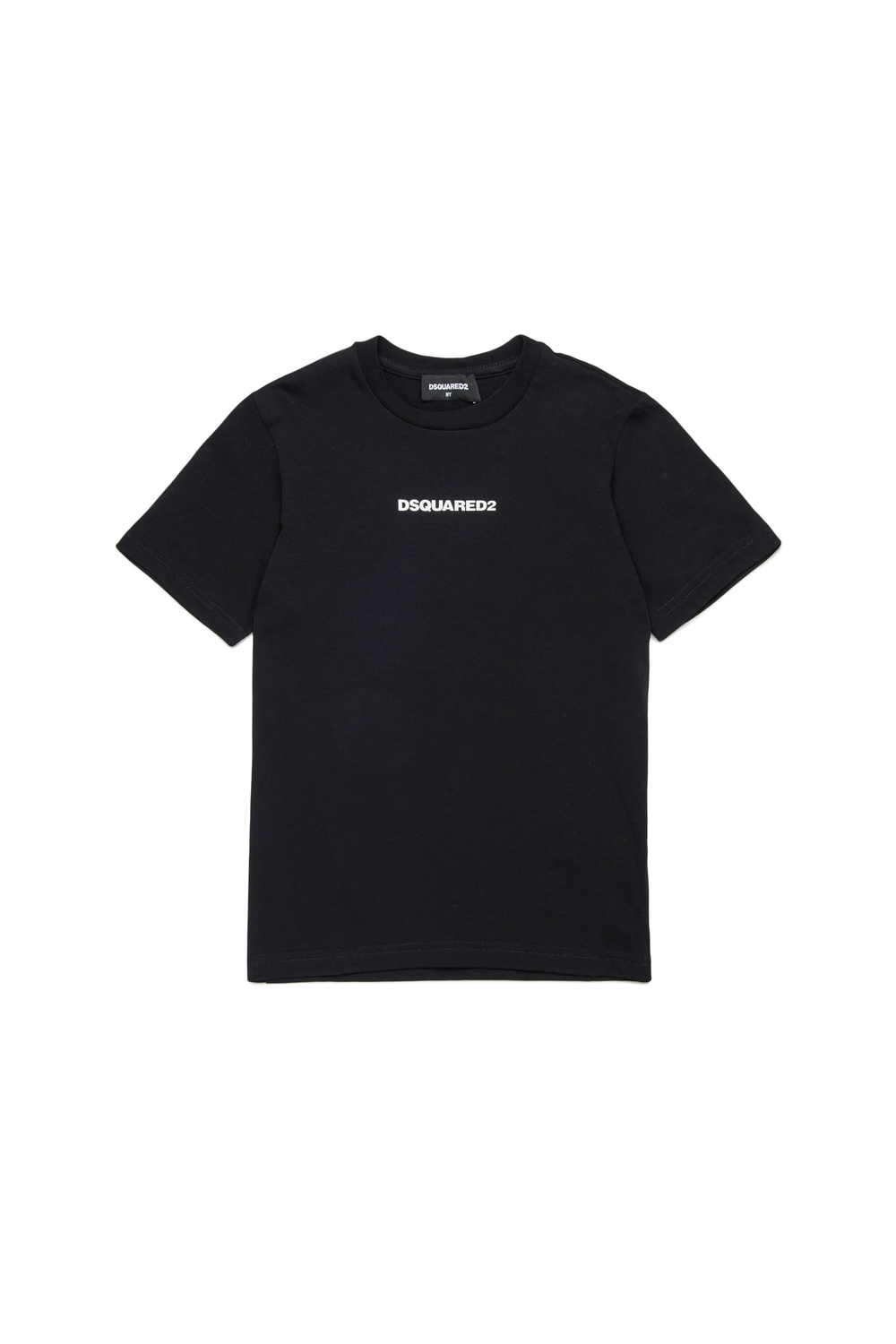 T-shirt con logo effetto gommato DQ2823 D004G /DQ900 DSQUARED2 JUNIOR 