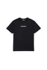 T-shirt con logo effetto gommato