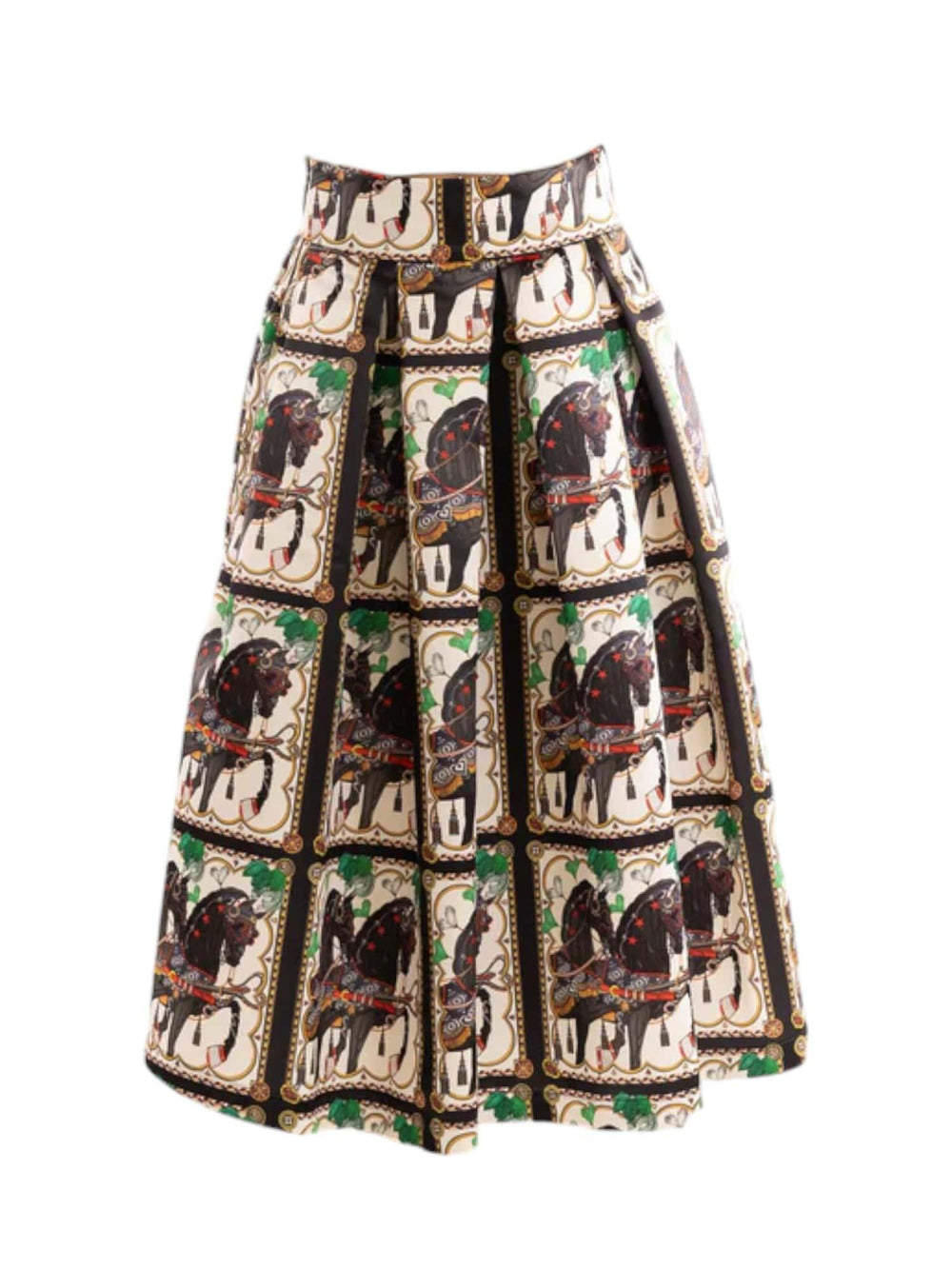Gonna donna stampata Sicily Horse 14047 /SICILY HORSE 5 PROGRESS 