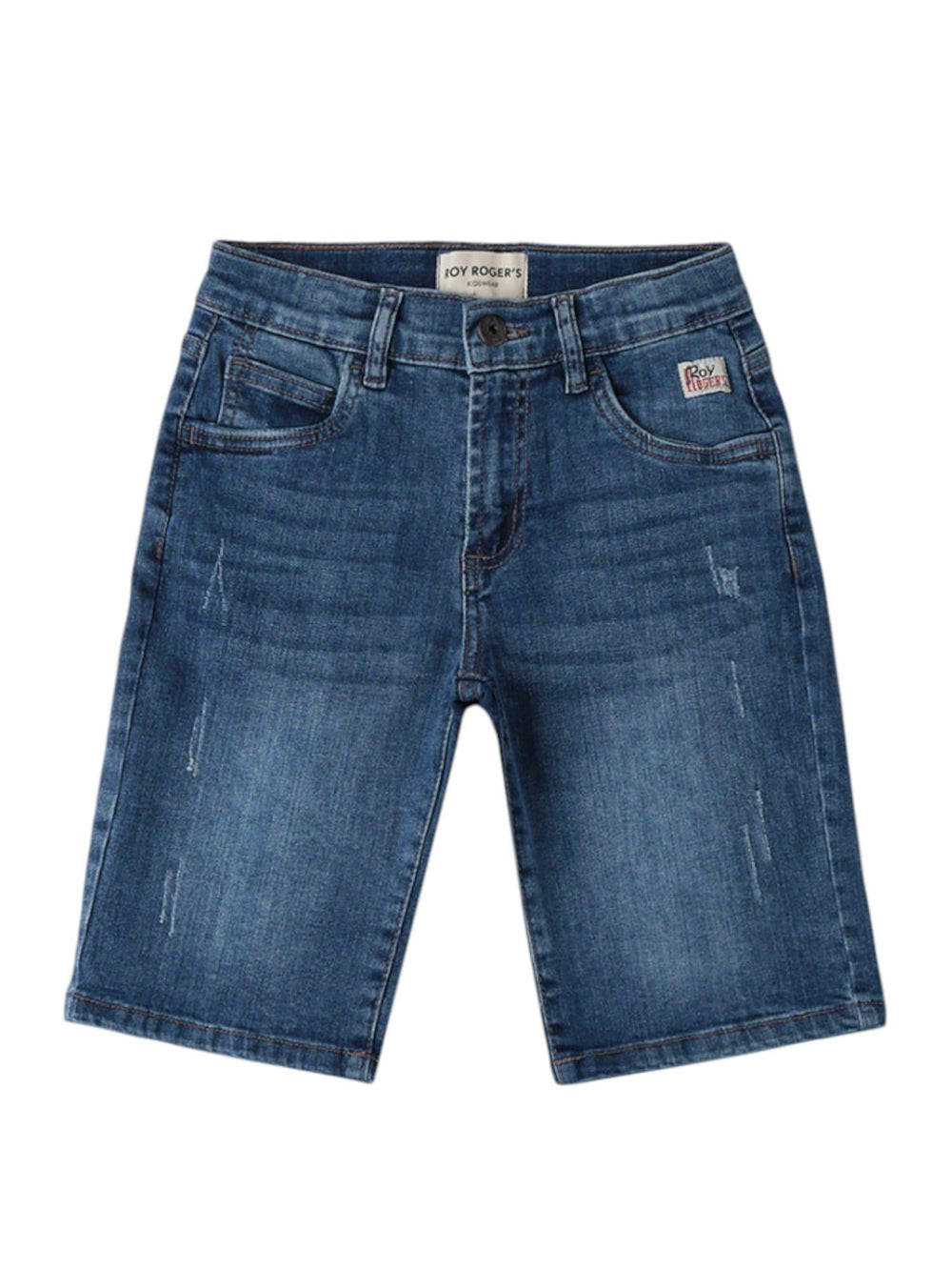 Bermuda bambino in denim slavato